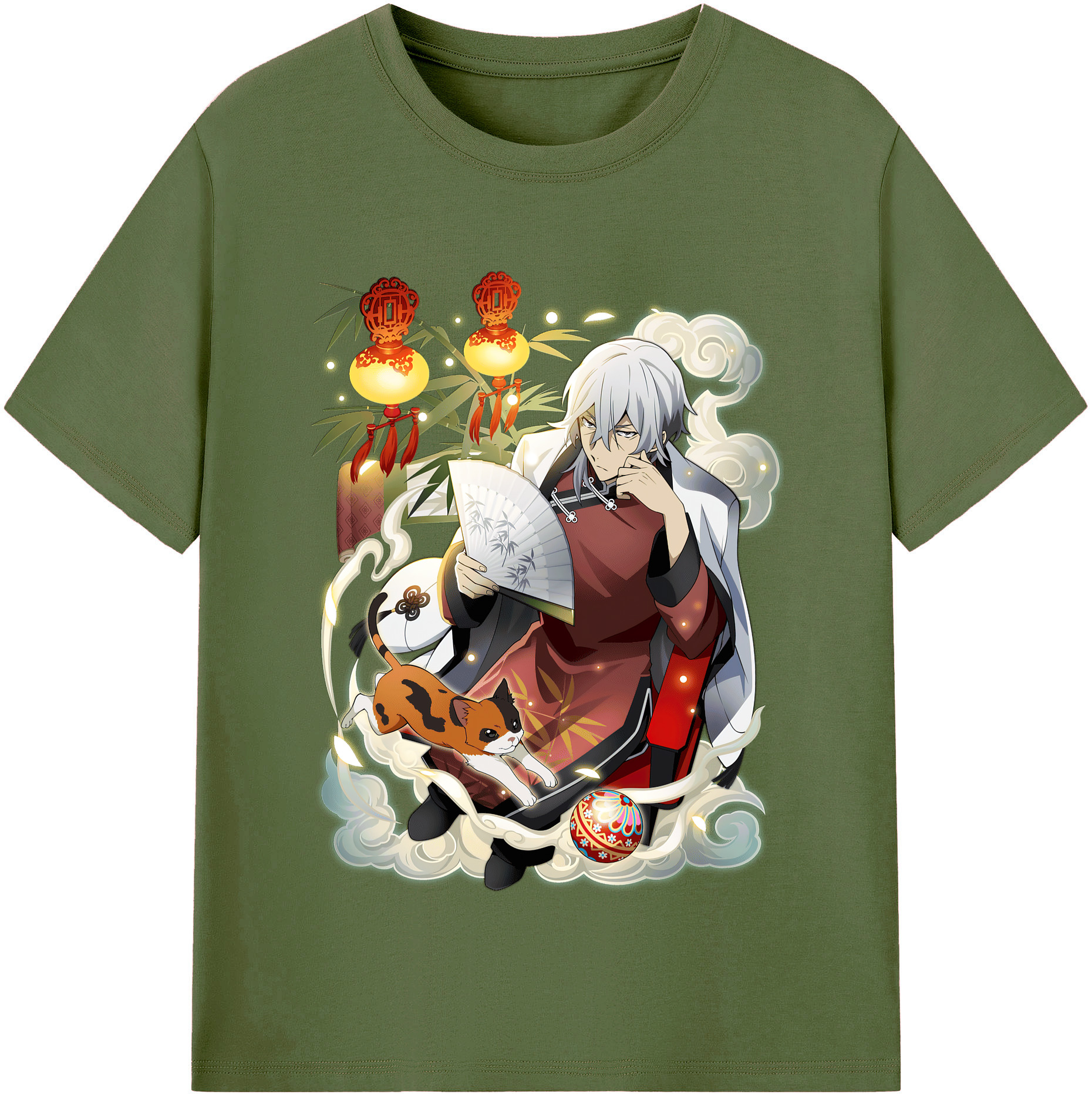 （画像用） 文豪ストレイドッグス Bungo Stray Dogs 綿100％半袖Tシャツ（フロントプリント）